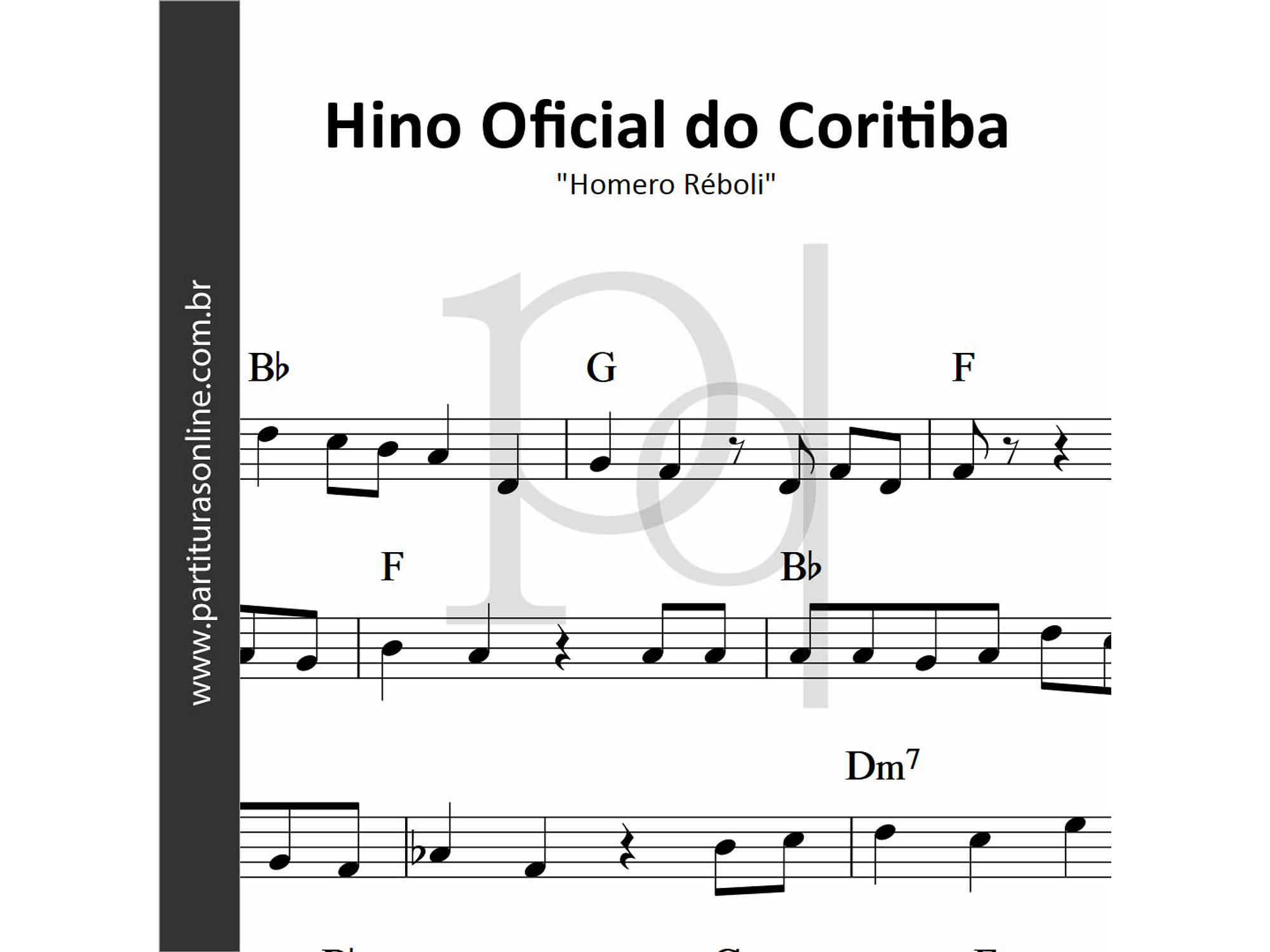 Hino Oficial do Coritiba 1