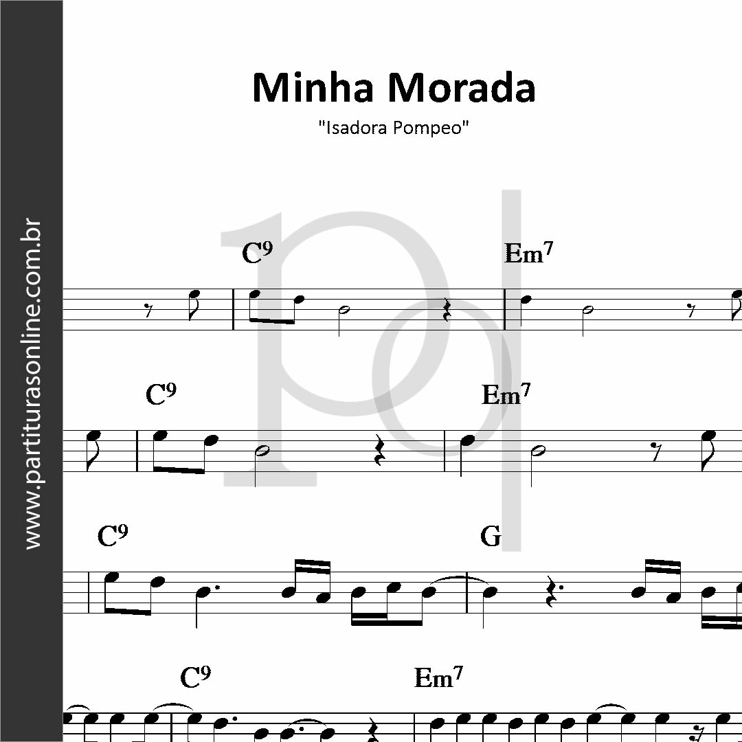 Cifra Club - Isadora Pompeo - Minha Morada, PDF, Entretenimento (geral)