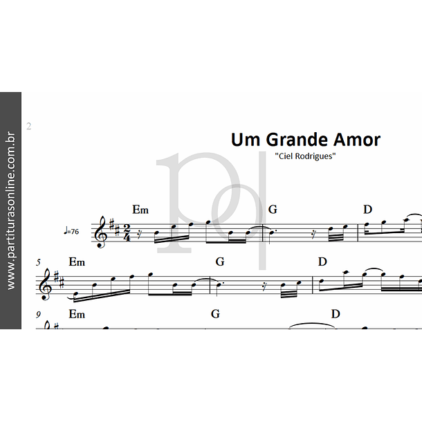 Um Grande Amor | Ciel Rodrigues 2