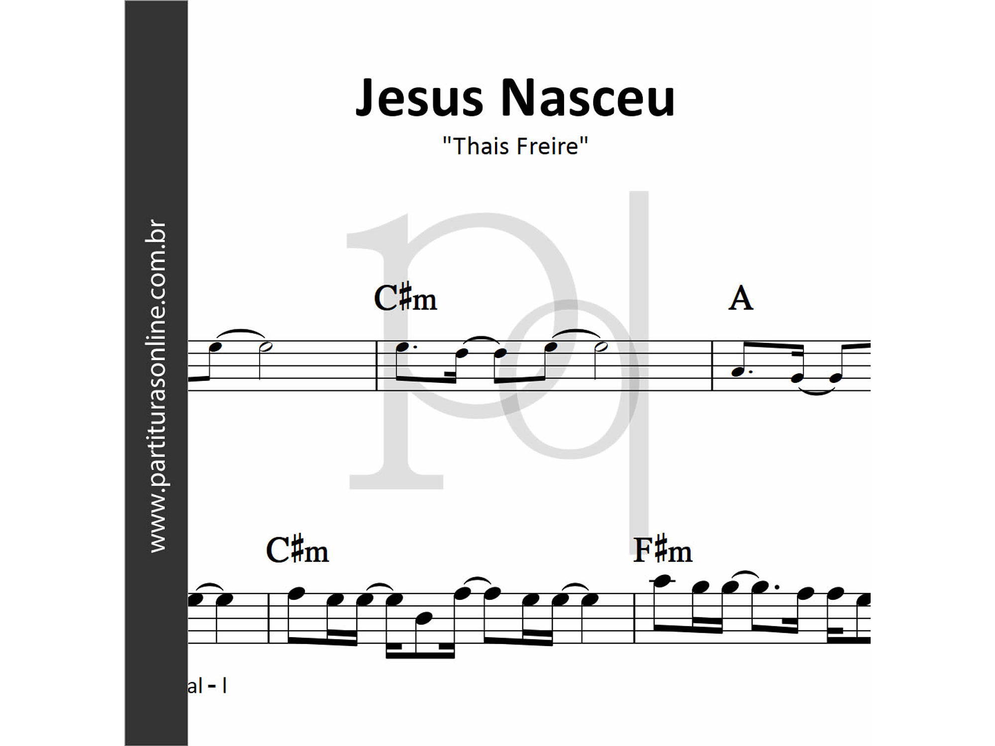 Jesus Nasceu | Thais Freire 1