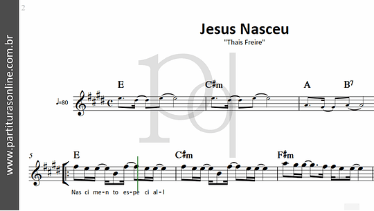 Jesus Nasceu | Thais Freire