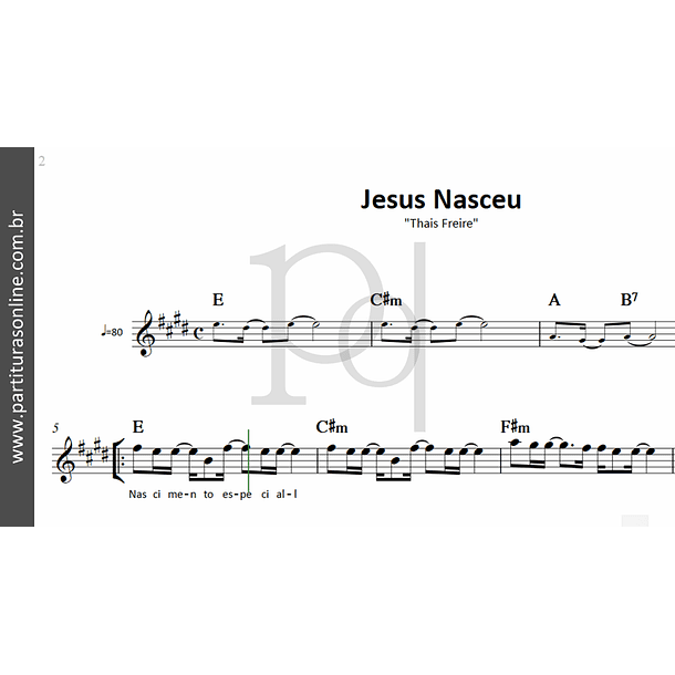 Jesus Nasceu | Thais Freire 2