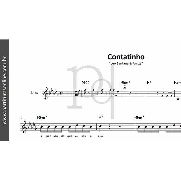 Contatinho | Léo Santana & Anitta 2