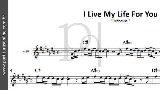 I Live My Life For You | Firehouse