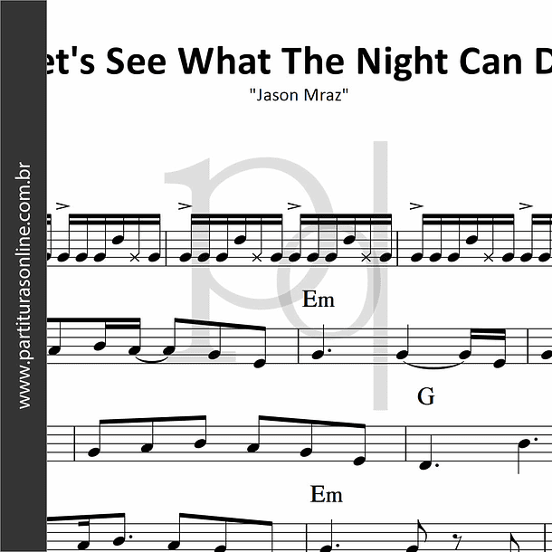 Let's See What The Night Can Do | Jason Mraz 1