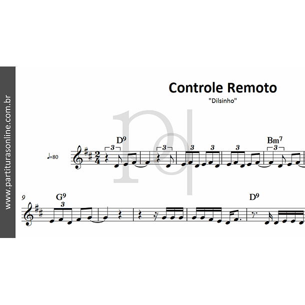 Controle Remoto | Dilsinho 2