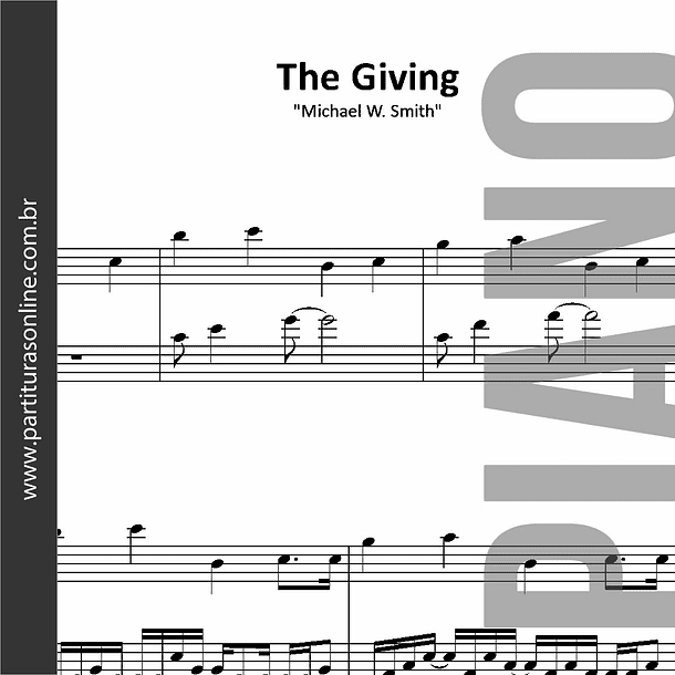 The Giving | Michael W. Smith - para Piano