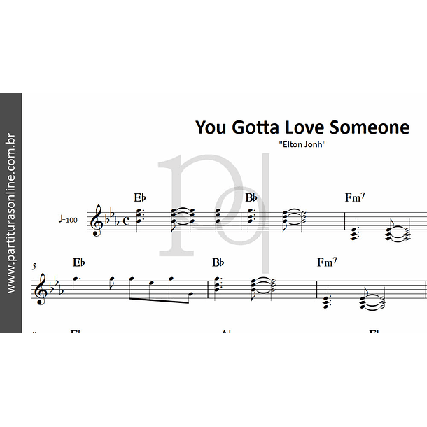 You Gotta Love Someone | Elton Jonh 2