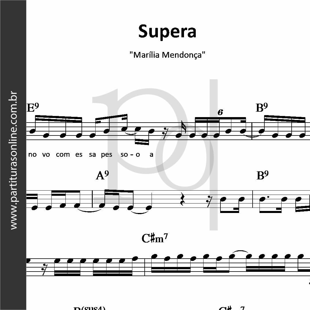 Super Partituras - Músicas que iniciam com a letra/nr H