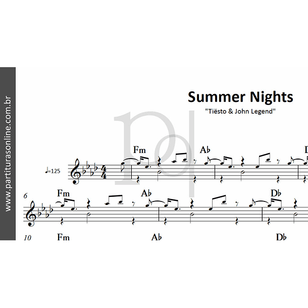 Summer Nights | Tiësto & John Legend 2
