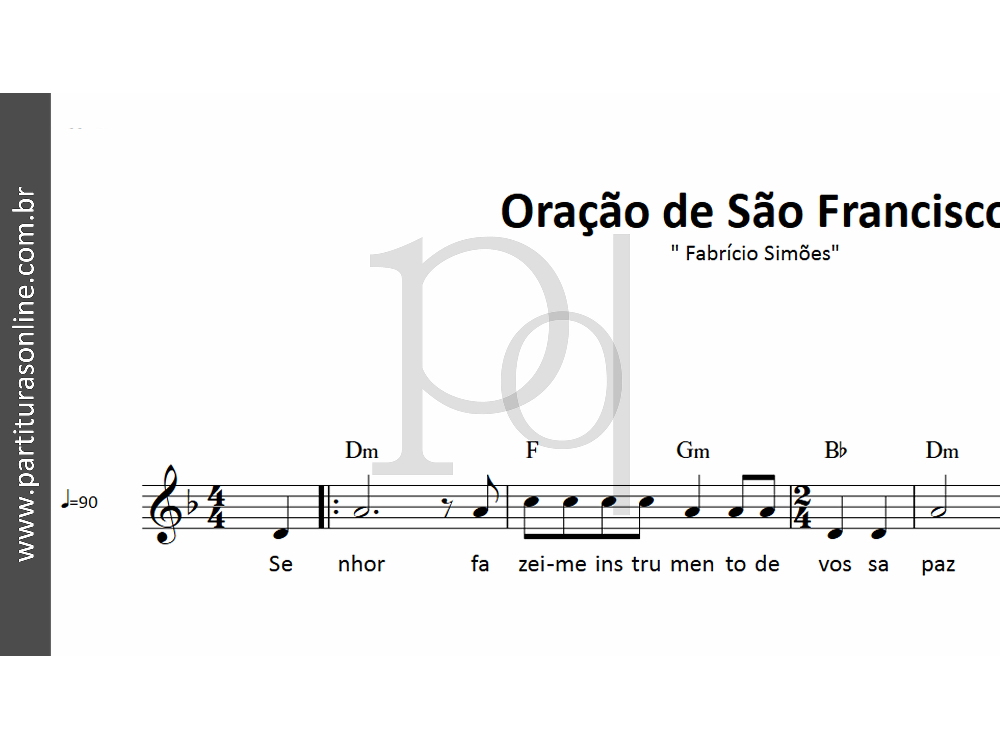 Oração de São Francisco | Fabrício Simões 2