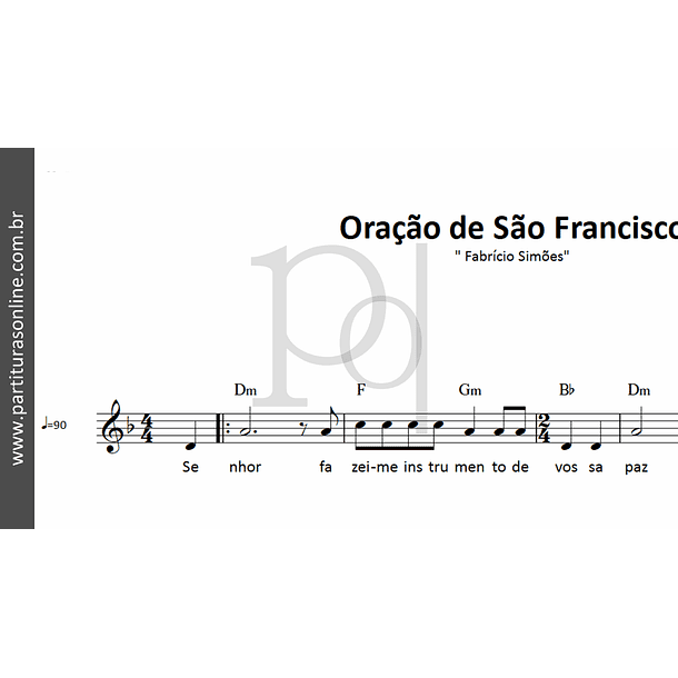 Oração de São Francisco | Fabrício Simões 2