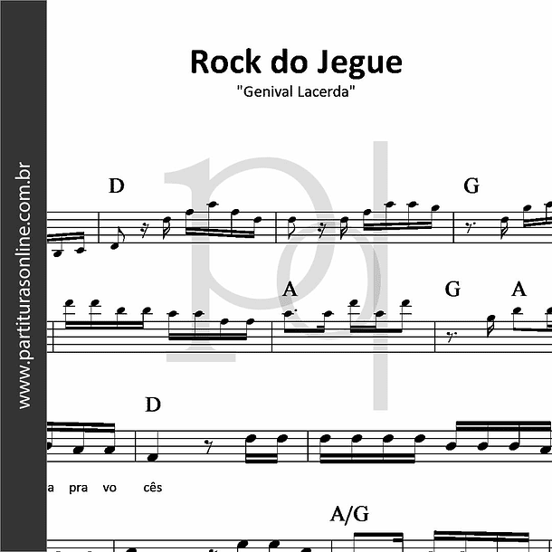 Rock do Jegue | Genival Lacerda 1
