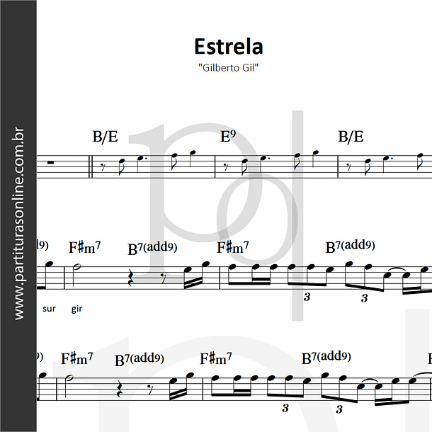 Estrela • Gilberto Gil