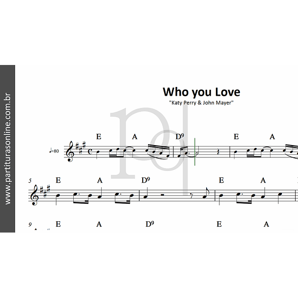 Who you Love | Katy Perry & John Mayer 2