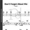 Don't Forget About Me | Cloves