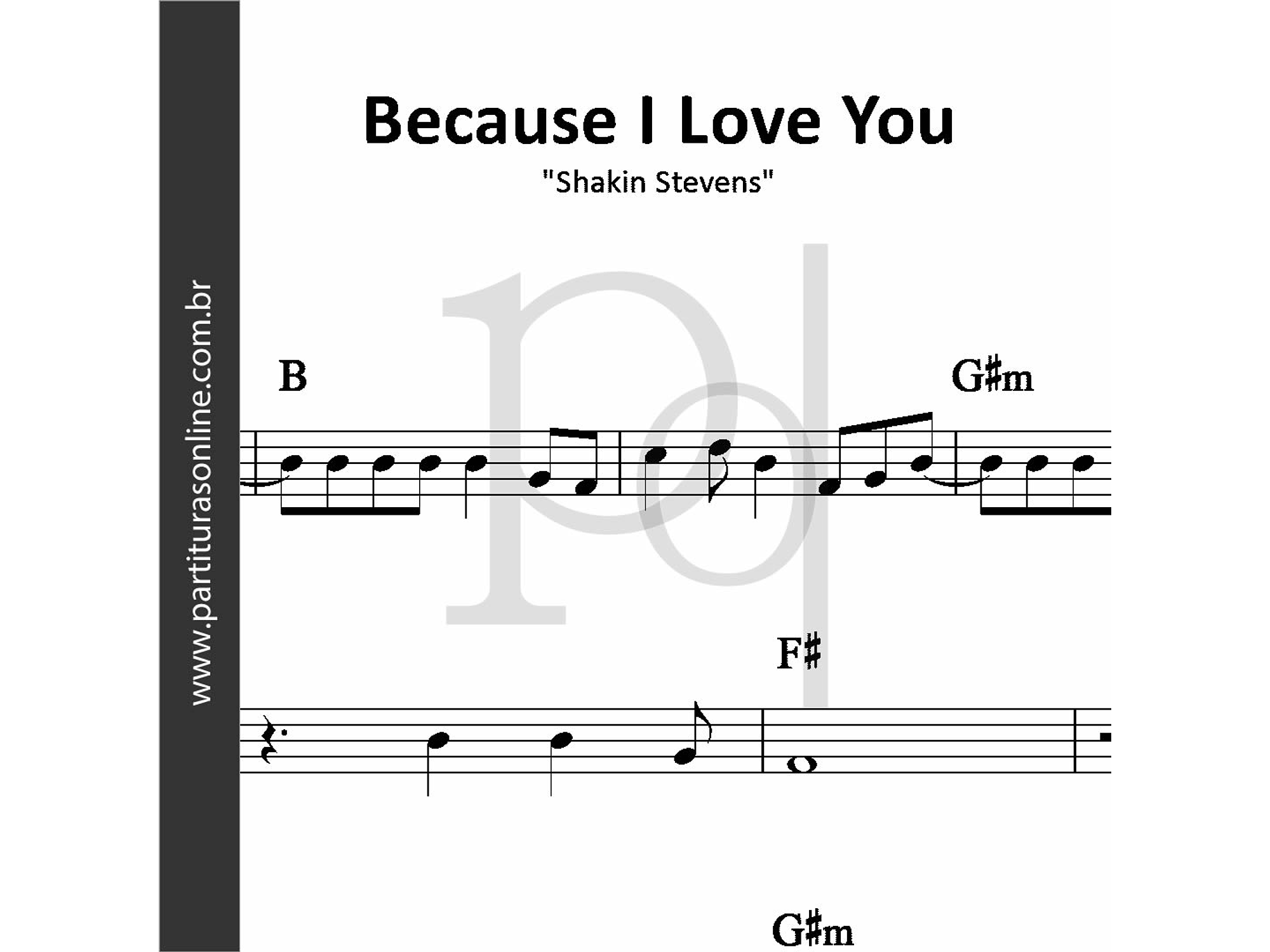 Because I Love You • Shakin Stevens 1