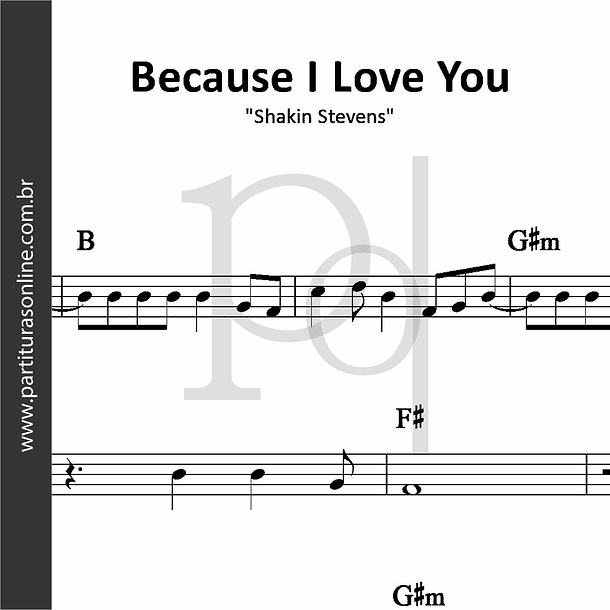 Because I Love You • Shakin Stevens 1