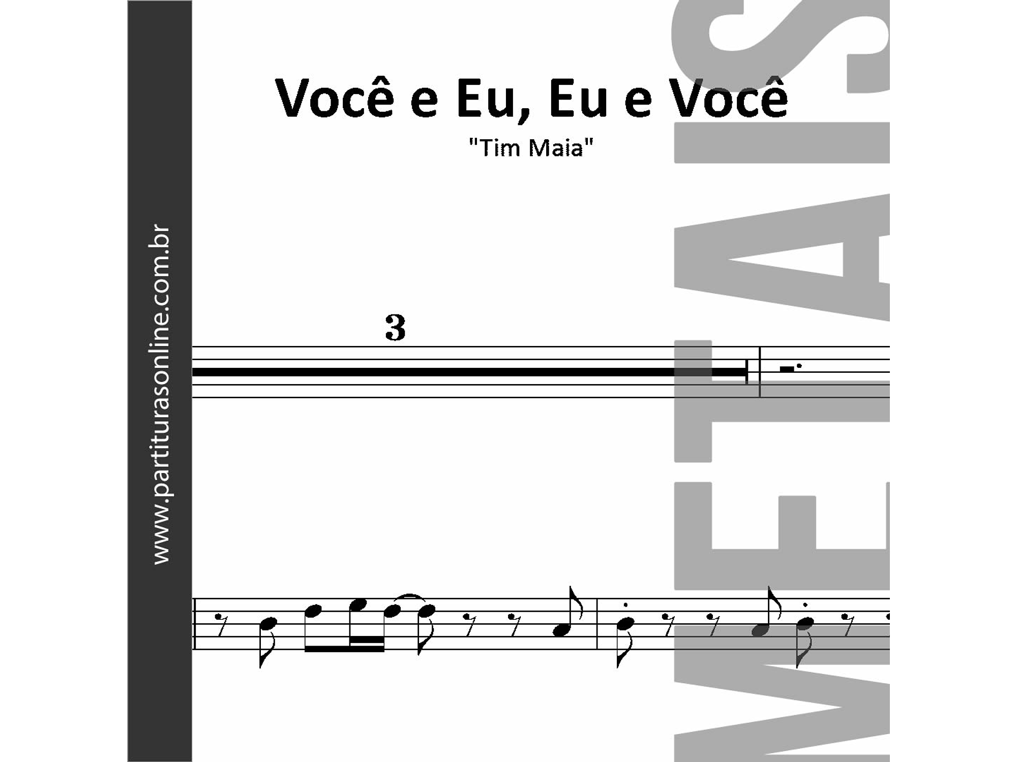 Você e Eu, Eu e Você | Sessão de Metais 1