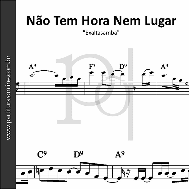 Não Tem Hora Nem Lugar | Exaltasamba