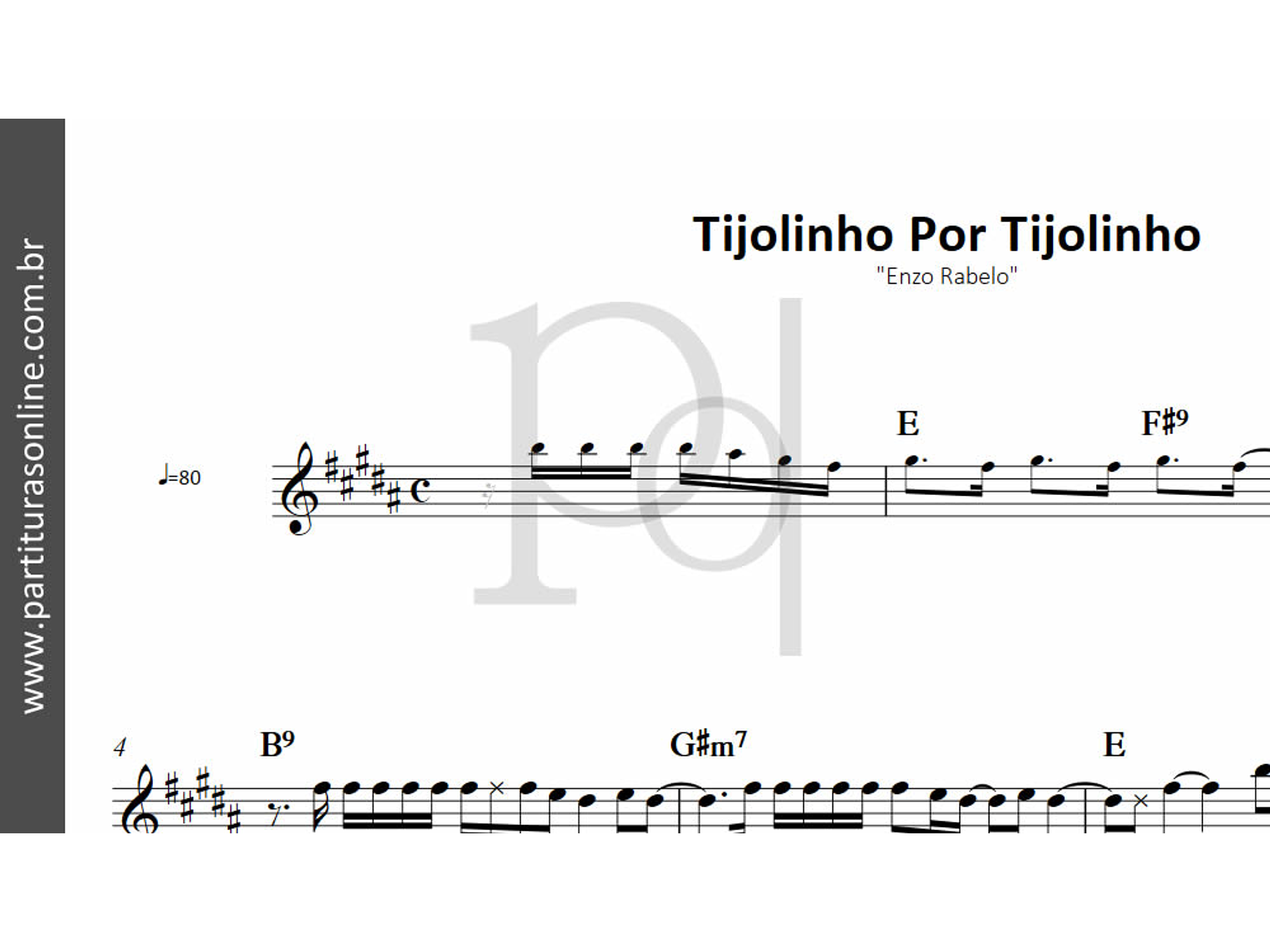 Tijolinho Por Tijolinho | Enzo Rabelo 2