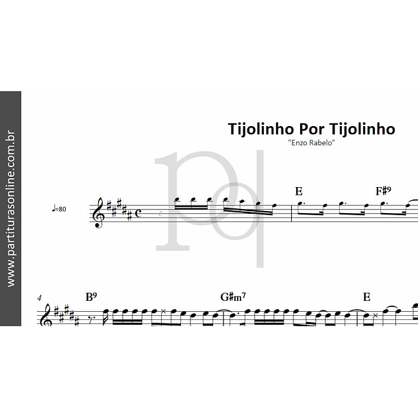 Tijolinho Por Tijolinho | Enzo Rabelo 2