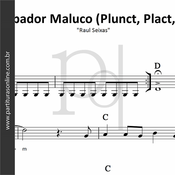 Carimbador Maluco (Plunct, Plact, Zum) | Raul Seixas