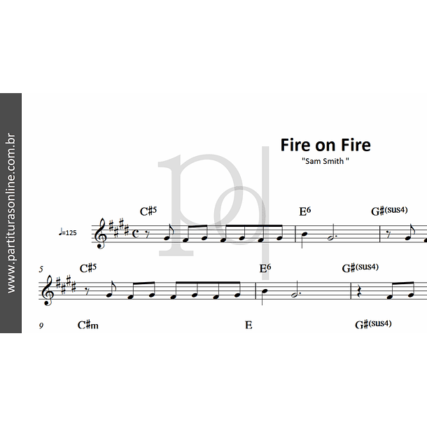 Fire on Fire | Sam Smith 2