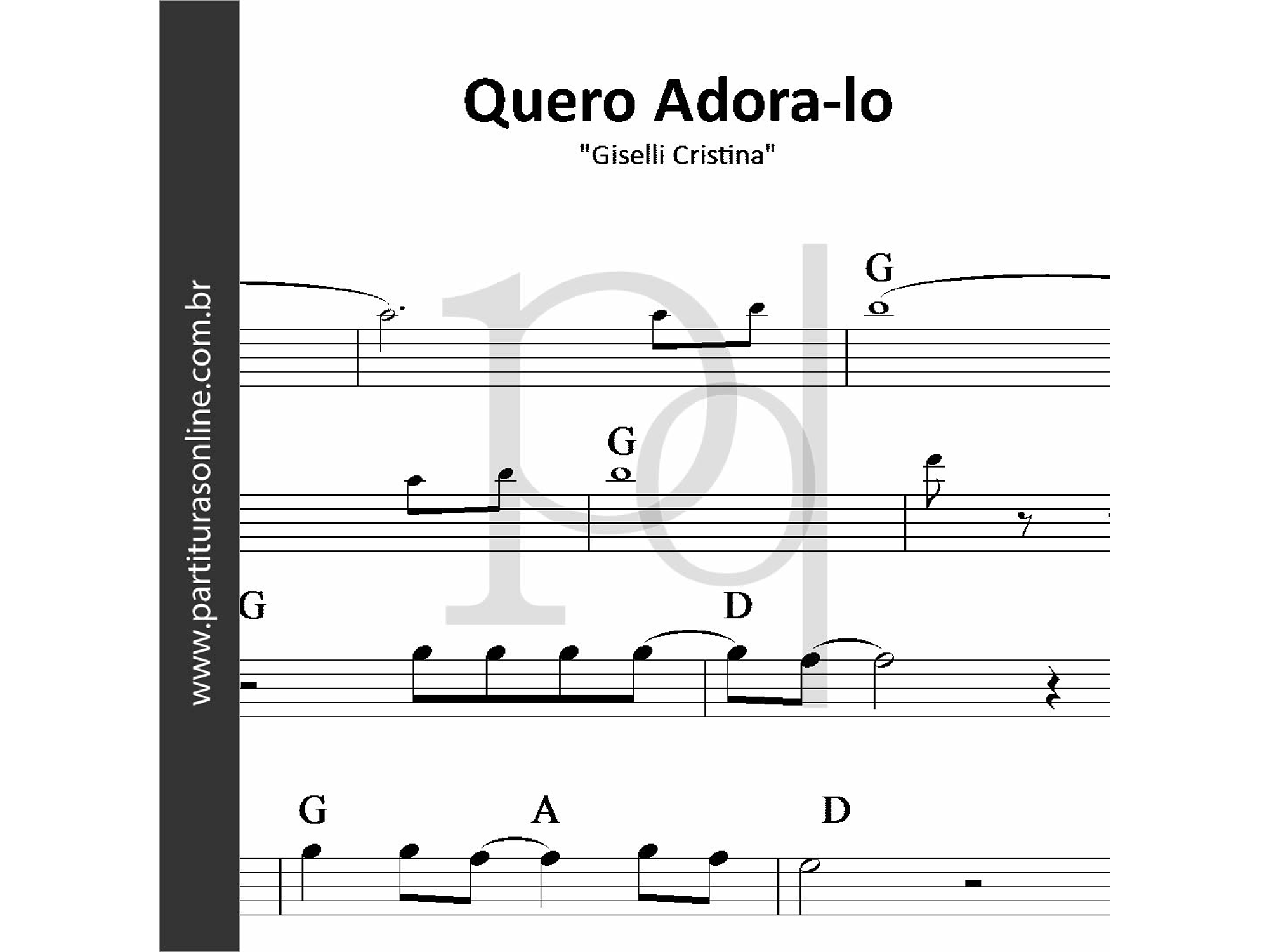 Quero Adora-lo • Giselli Cristina 1