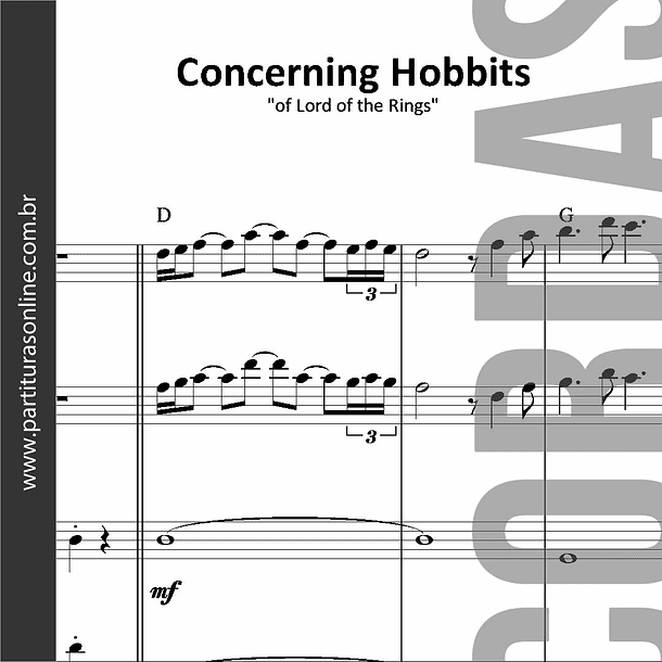 Concerning Hobbits | Quarteto de Cordas 1