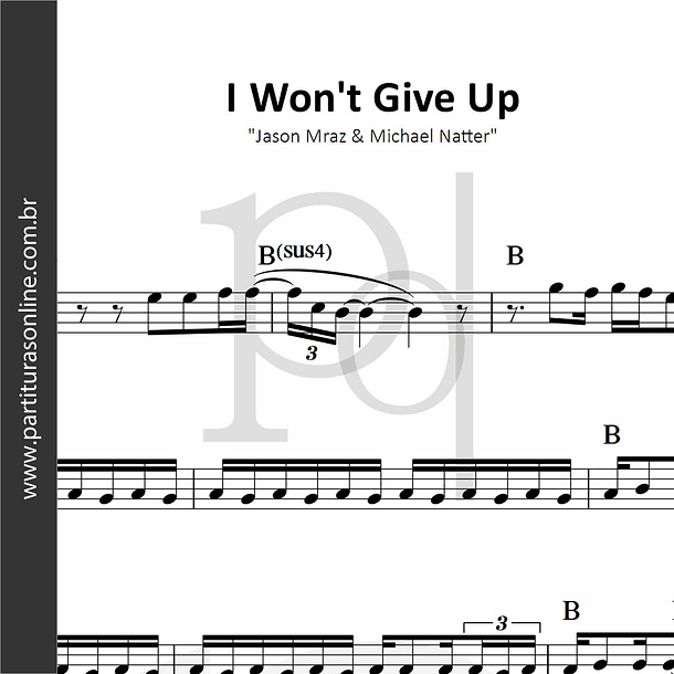 I Won't Give Up | Jason Mraz & Michael Natter 1