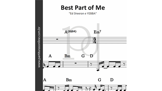 Best Part of Me | Ed Sheeran e YEBBA
