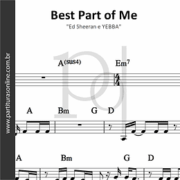 Best Part of Me | Ed Sheeran e YEBBA