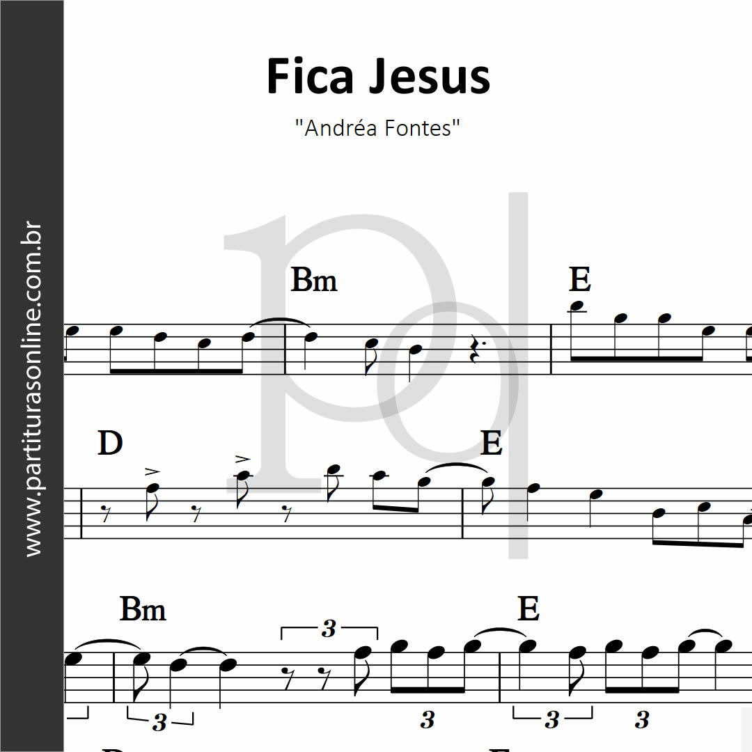Fica Jesus | Andréa Fontes