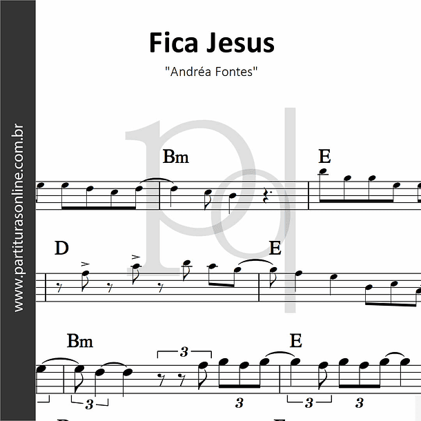 Fica Jesus | Andréa Fontes 1