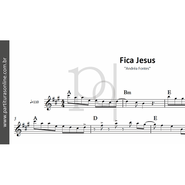 Fica Jesus | Andréa Fontes 2