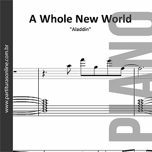 A Whole New World | para Piano