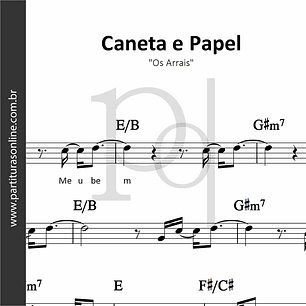 Caneta e Papel • Os Arrais