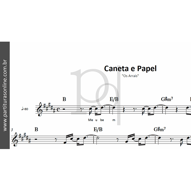 Caneta e Papel | Os Arrais 3