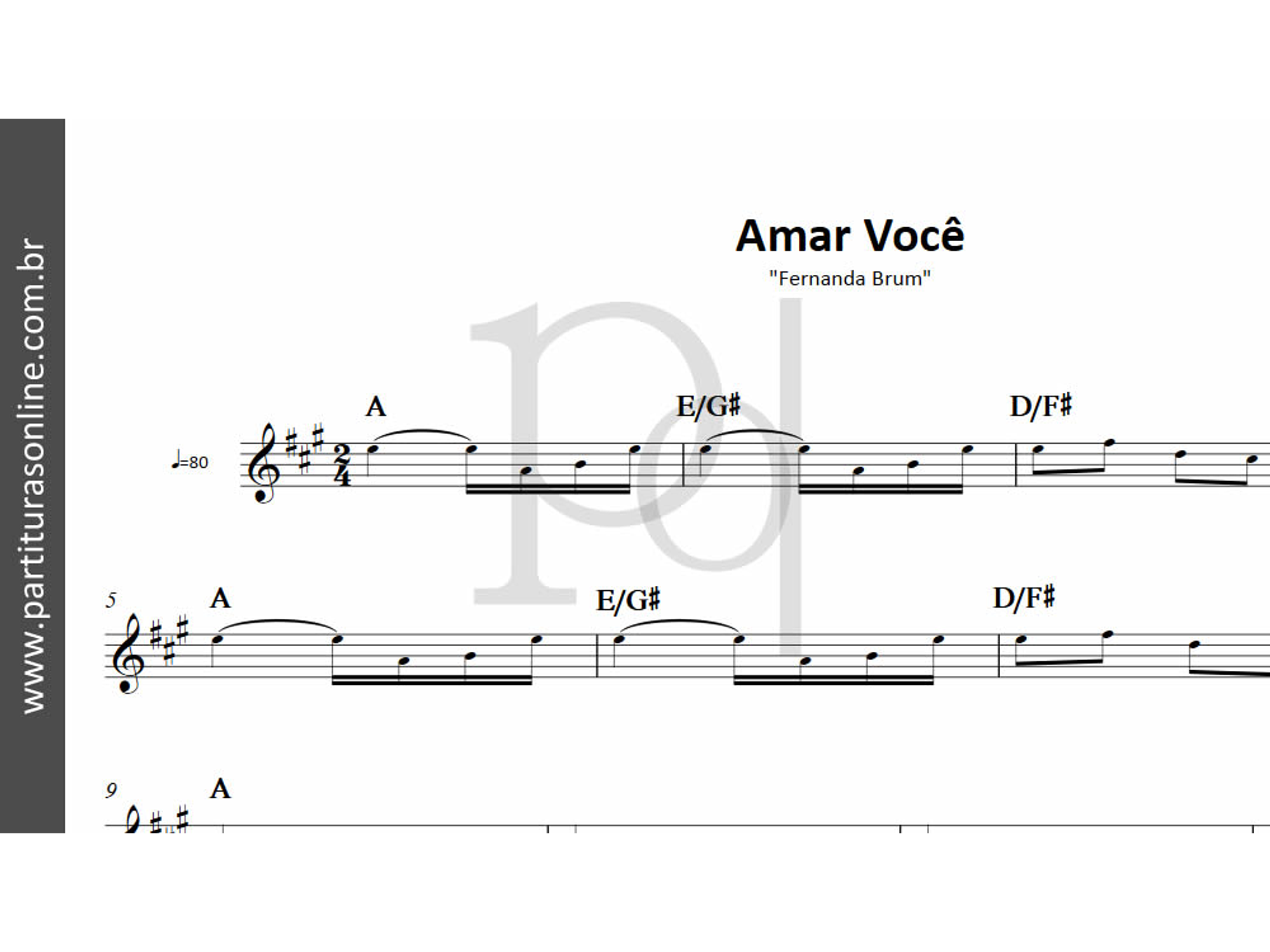 Amar Você | Fernanda Brum 2