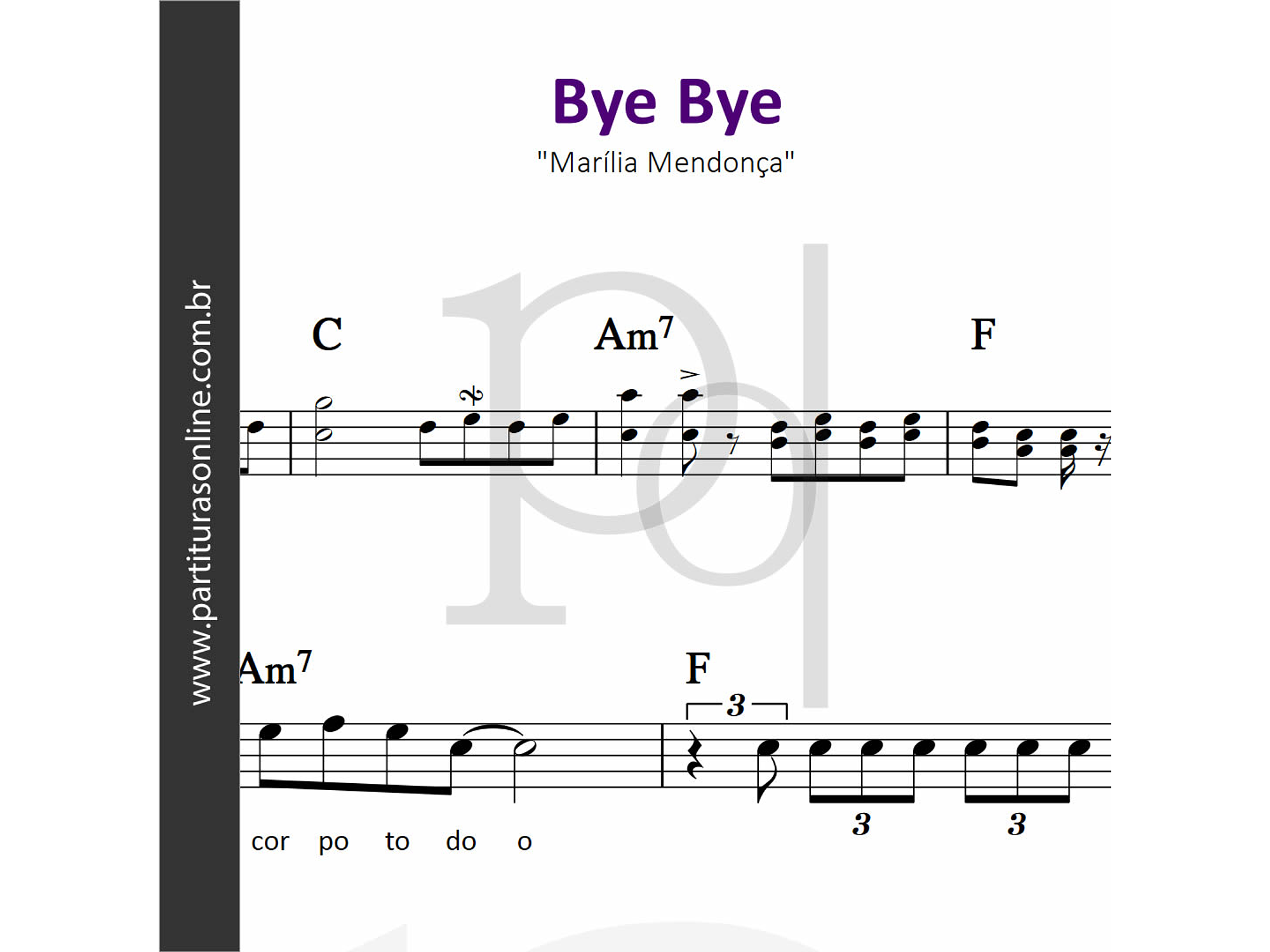 Bye Bye | Marília Mendonça