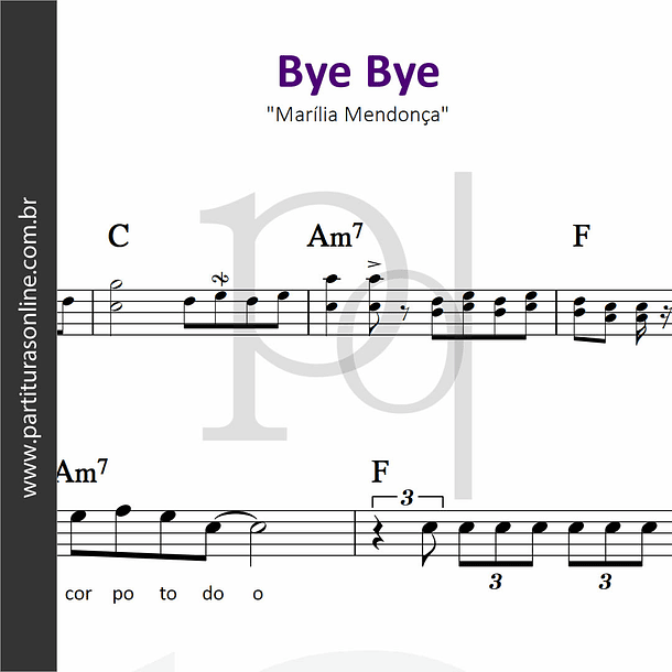 Bye Bye | Marília Mendonça