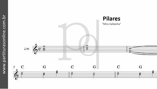 Pilares Miro Saldanha partituras online