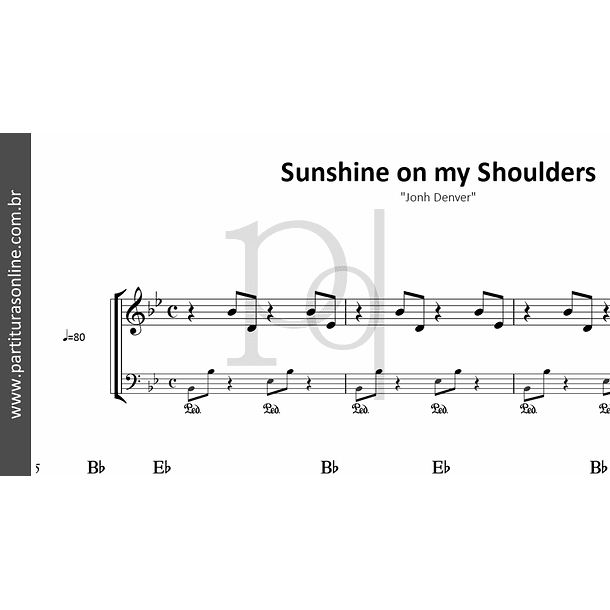 Sunshine on my Shoulders | Jonh Denver 2