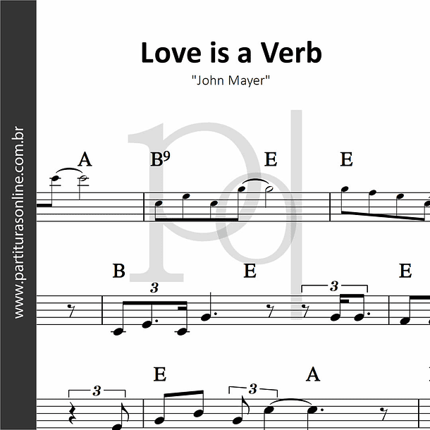 Love is a Verb | John Mayer