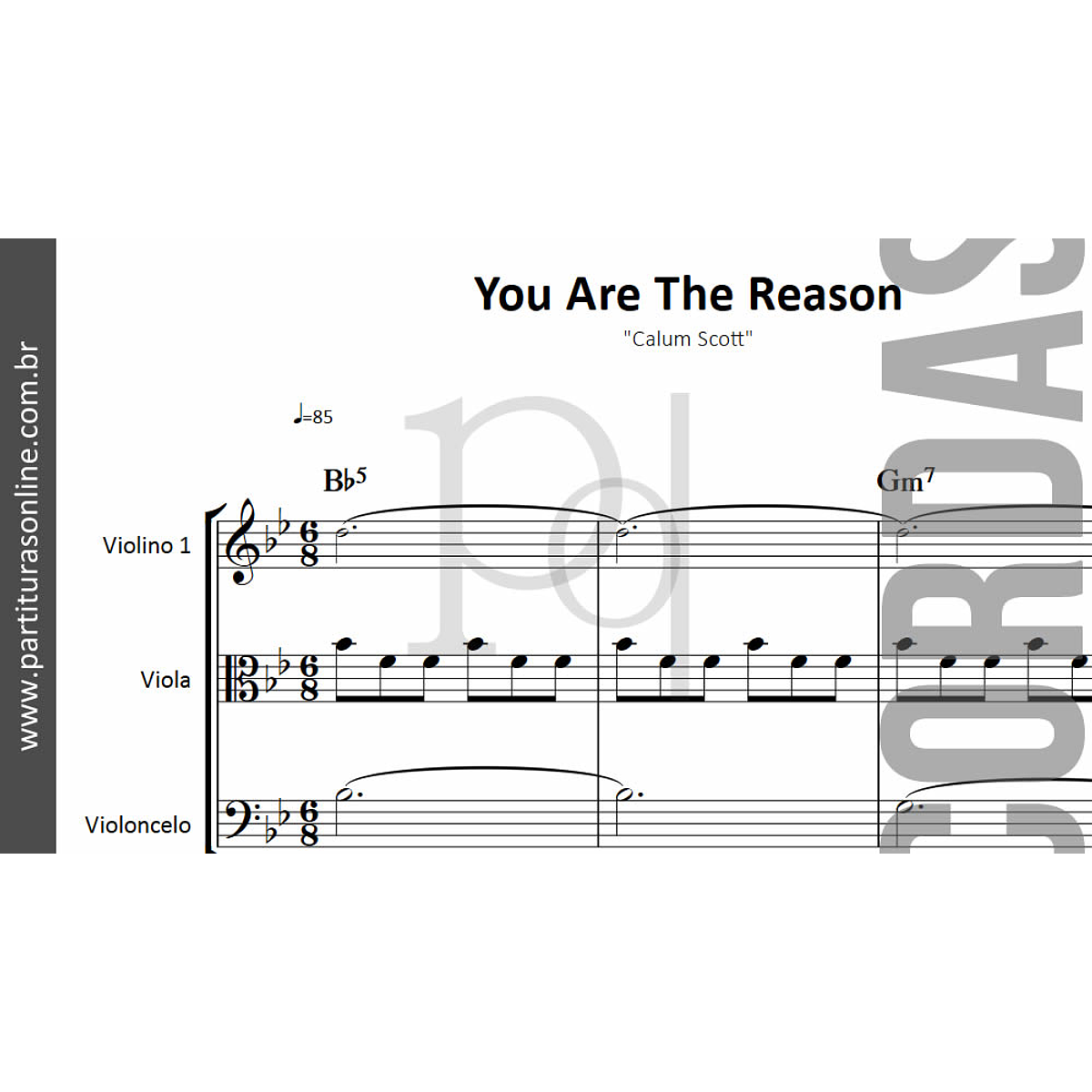 You Are The Reason Trio de Cordas