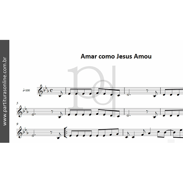 Amar como Jesus Amou 2