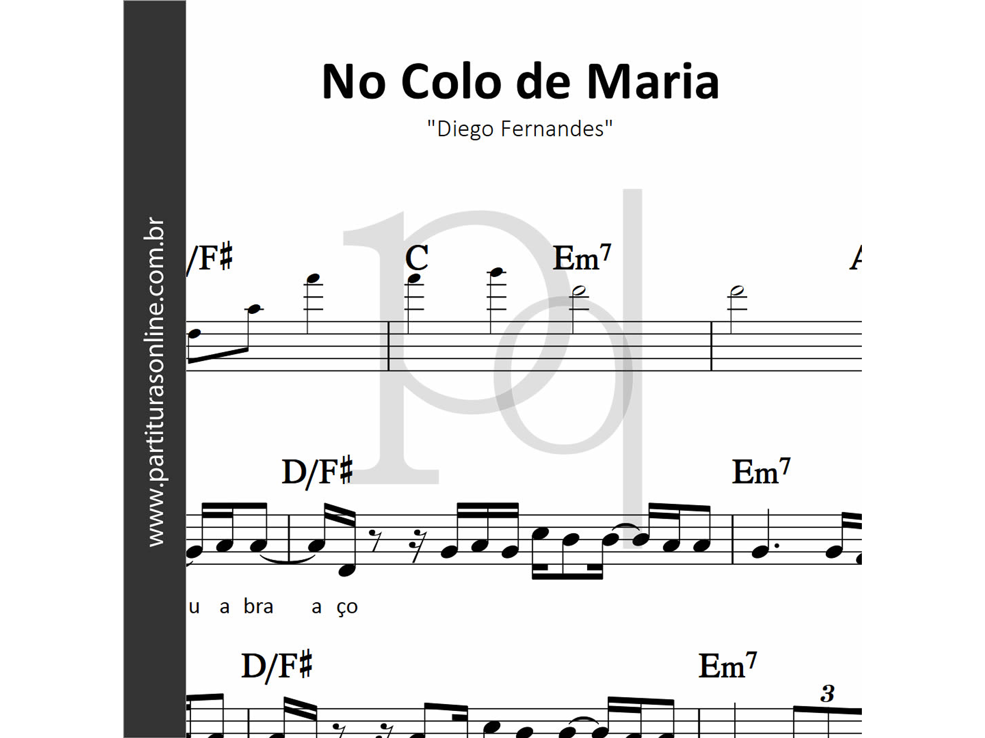 No Colo de Maria • Diego Fernandes 1