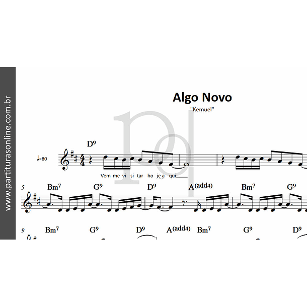 Algo Novo | Kemuel 2