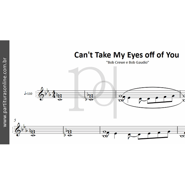 Can't Take My Eyes off of You • Bob Crewe e Bob Gaudio 2